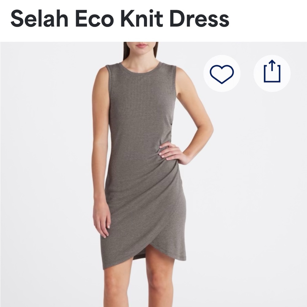 Z Supply Gray Sleeveless Sheath Dress - Picture 4 of 5